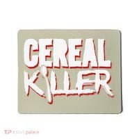 Cereal Killer Funny Halloween Costume Mousepad thumb 0