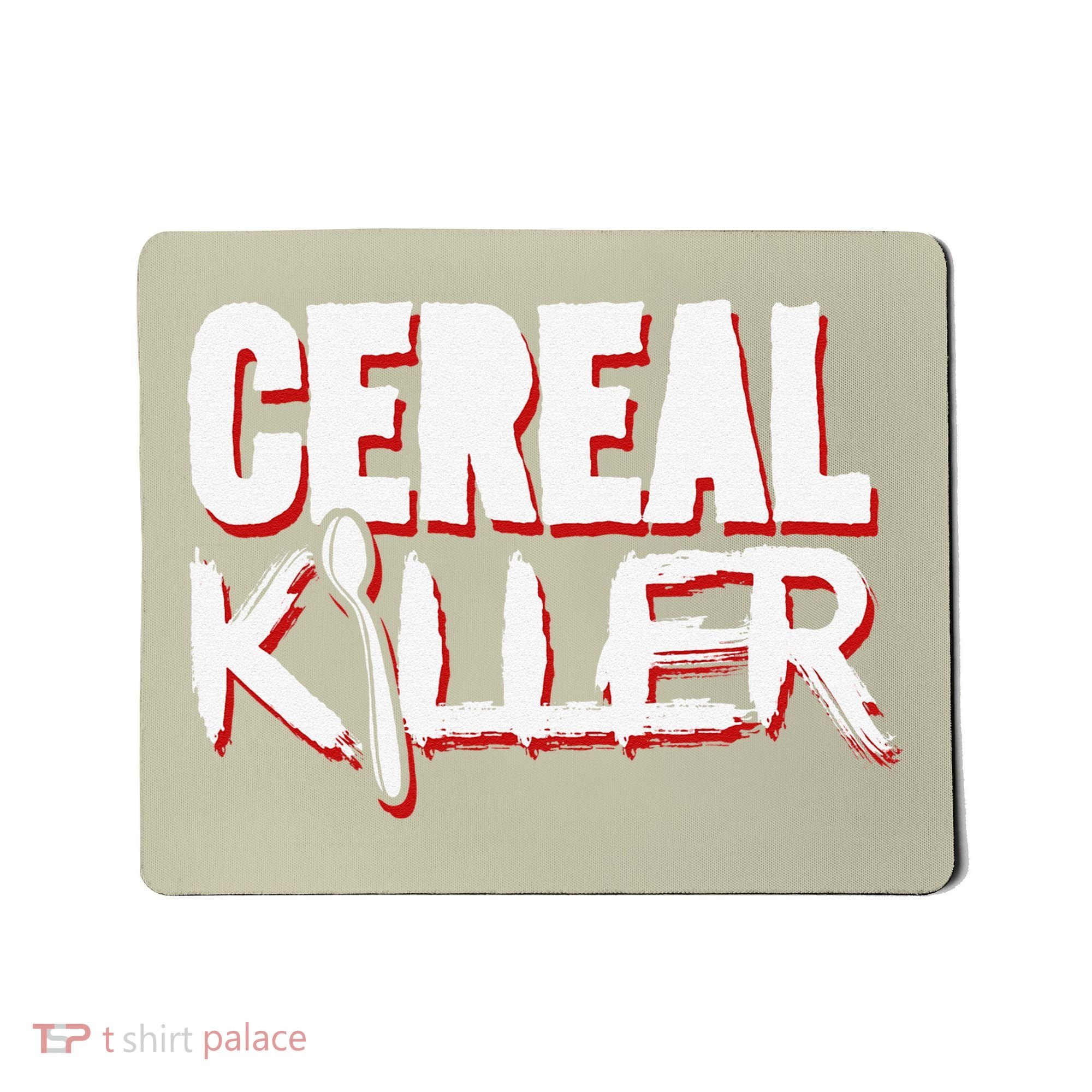 Cereal Killer Funny Halloween Costume Mousepad