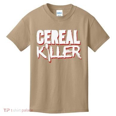 Cereal Killer Funny Halloween Costume Kids T-Shirt