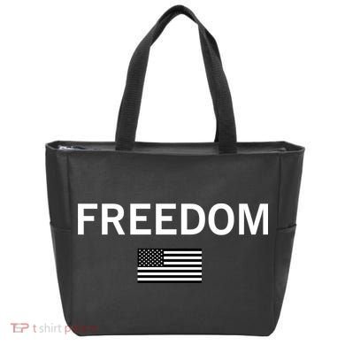 Charlie Kirk Freedom Tote Bag