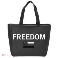 Charlie Kirk Freedom Tote Bag thumb 0
