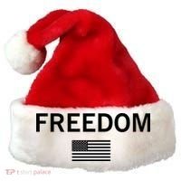 Charlie Kirk Freedom Santa Hat thumb 0