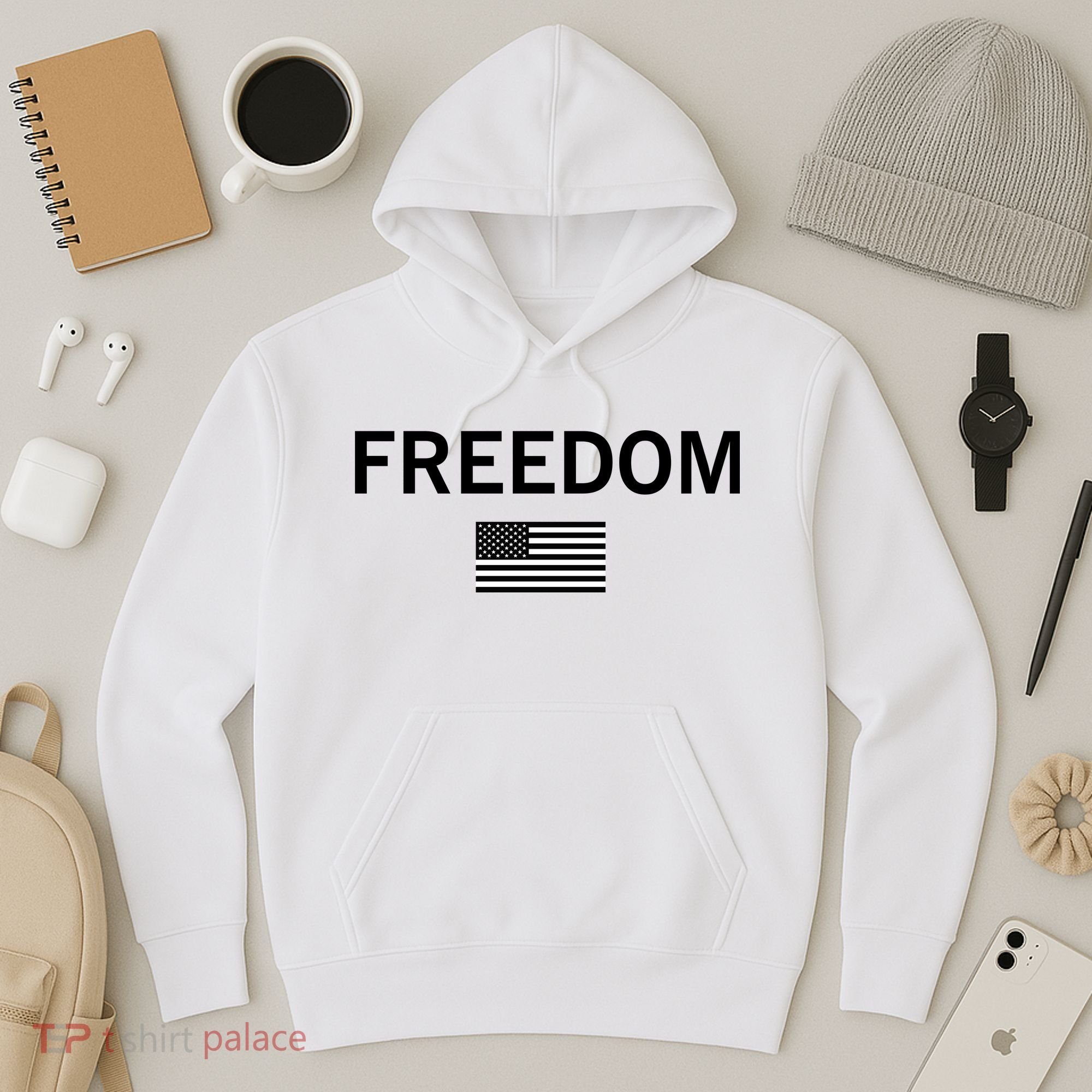 Charlie Kirk Freedom Hoodie