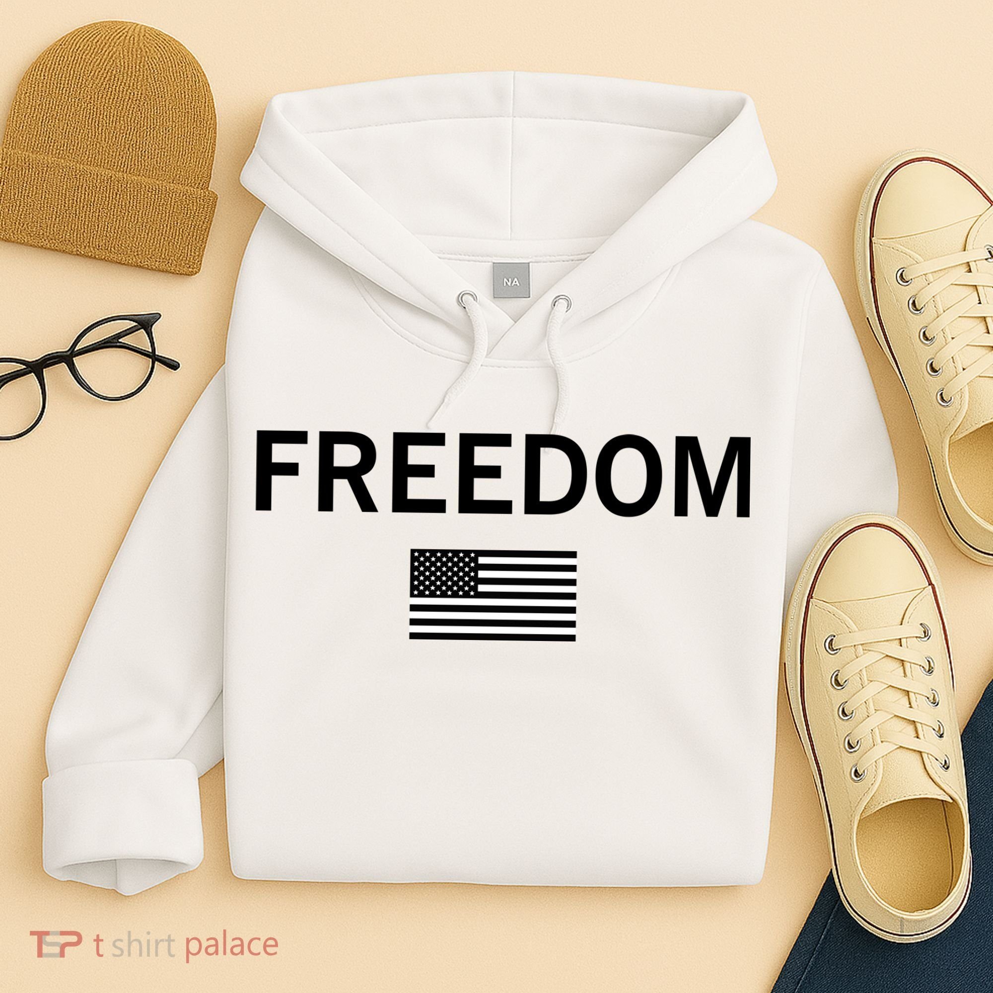 Charlie Kirk Freedom Hoodie