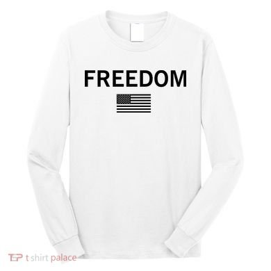 Charlie Kirk Freedom Long Sleeve Shirt