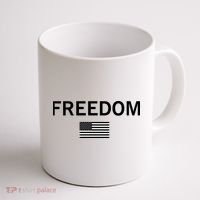 Charlie Kirk Freedom Coffee Mug thumb 1