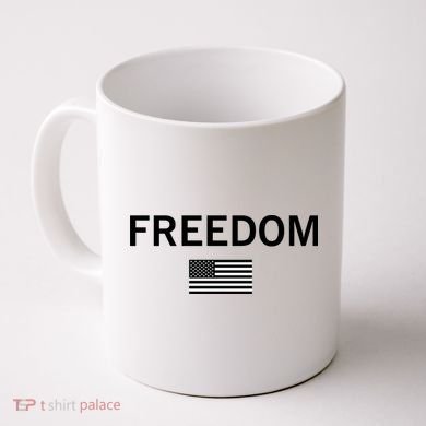 Charlie Kirk Freedom Coffee Mug