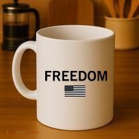 Charlie Kirk Freedom Coffee Mug thumb 4
