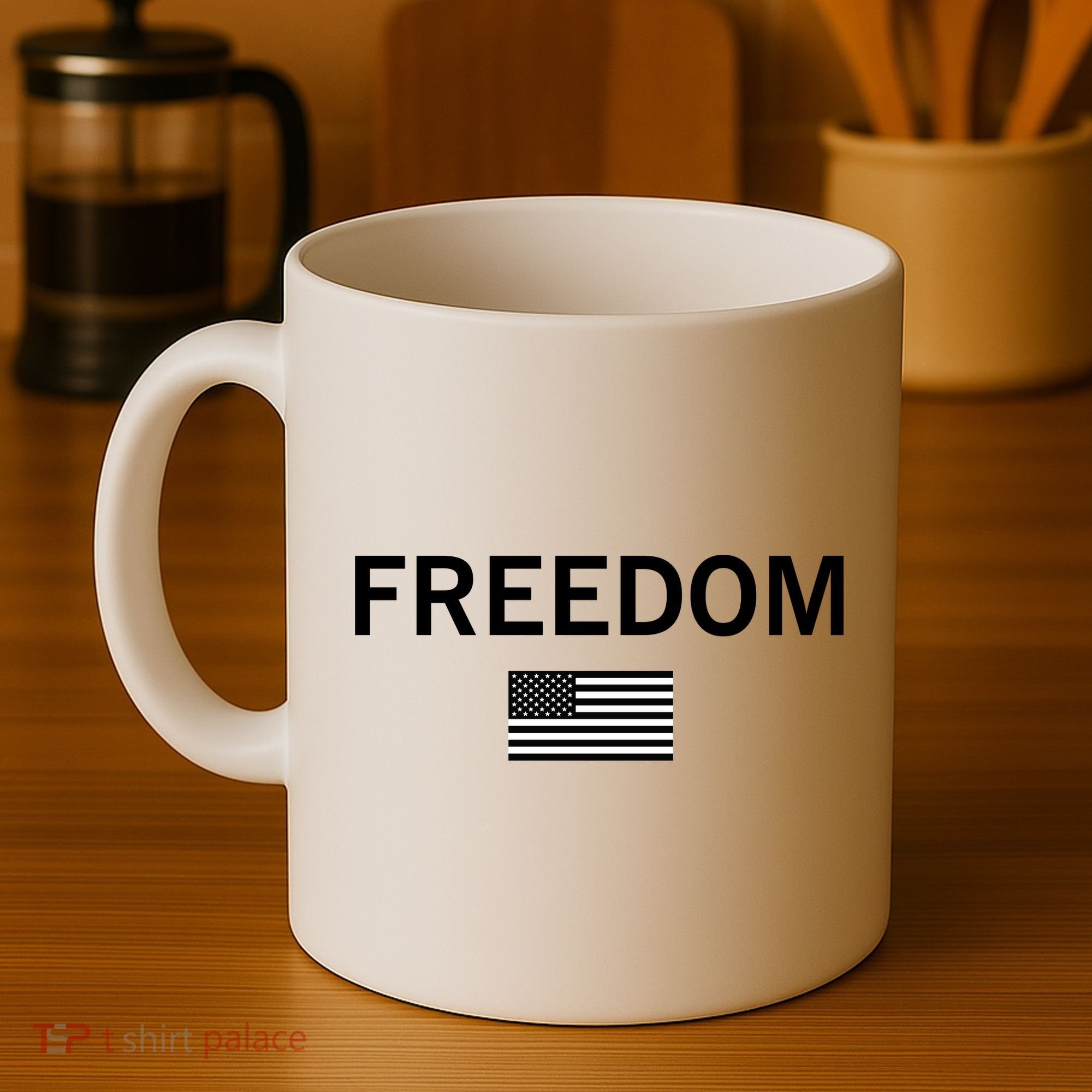 Charlie Kirk Freedom Coffee Mug
