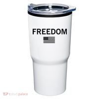 Charlie Kirk Freedom Tumbler thumb 0