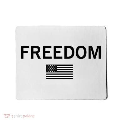 Charlie Kirk Freedom Mousepad