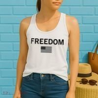 Charlie Kirk Freedom Women's Tank Top thumb 2