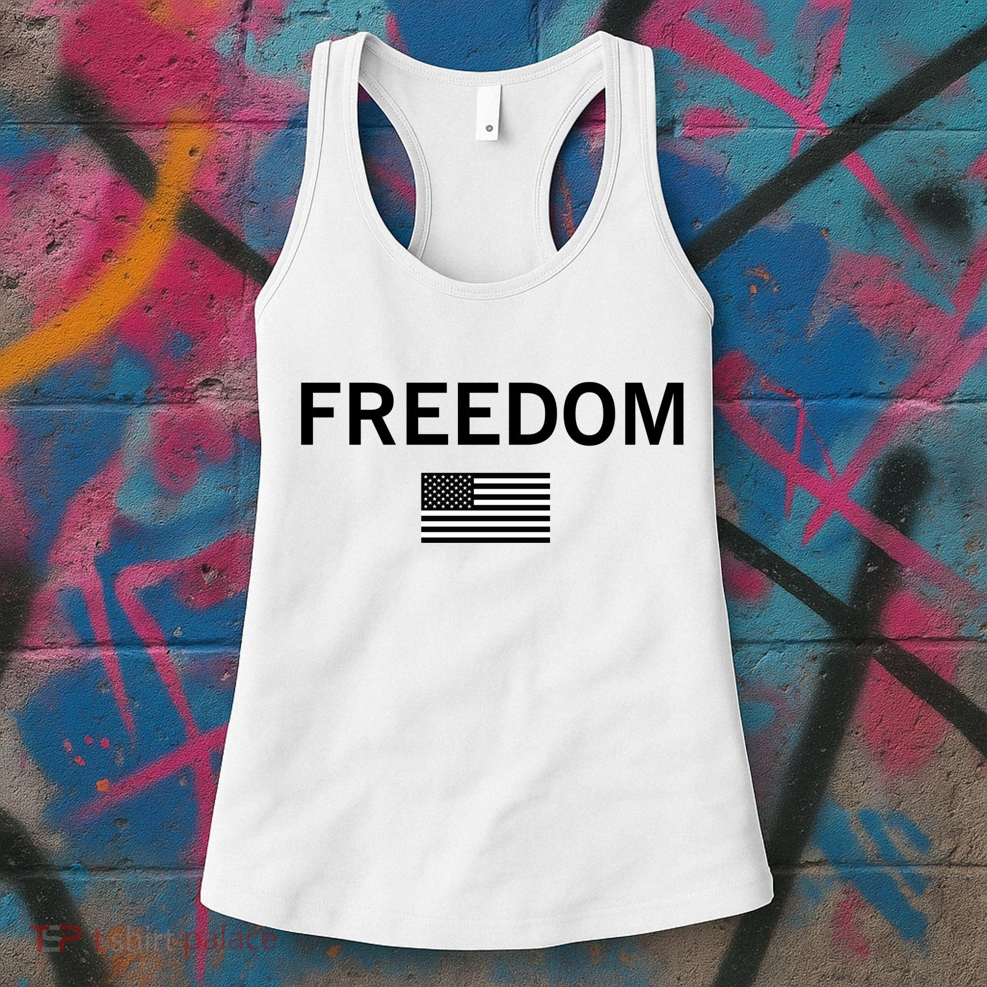 Charlie Kirk Freedom Women's Tank Top