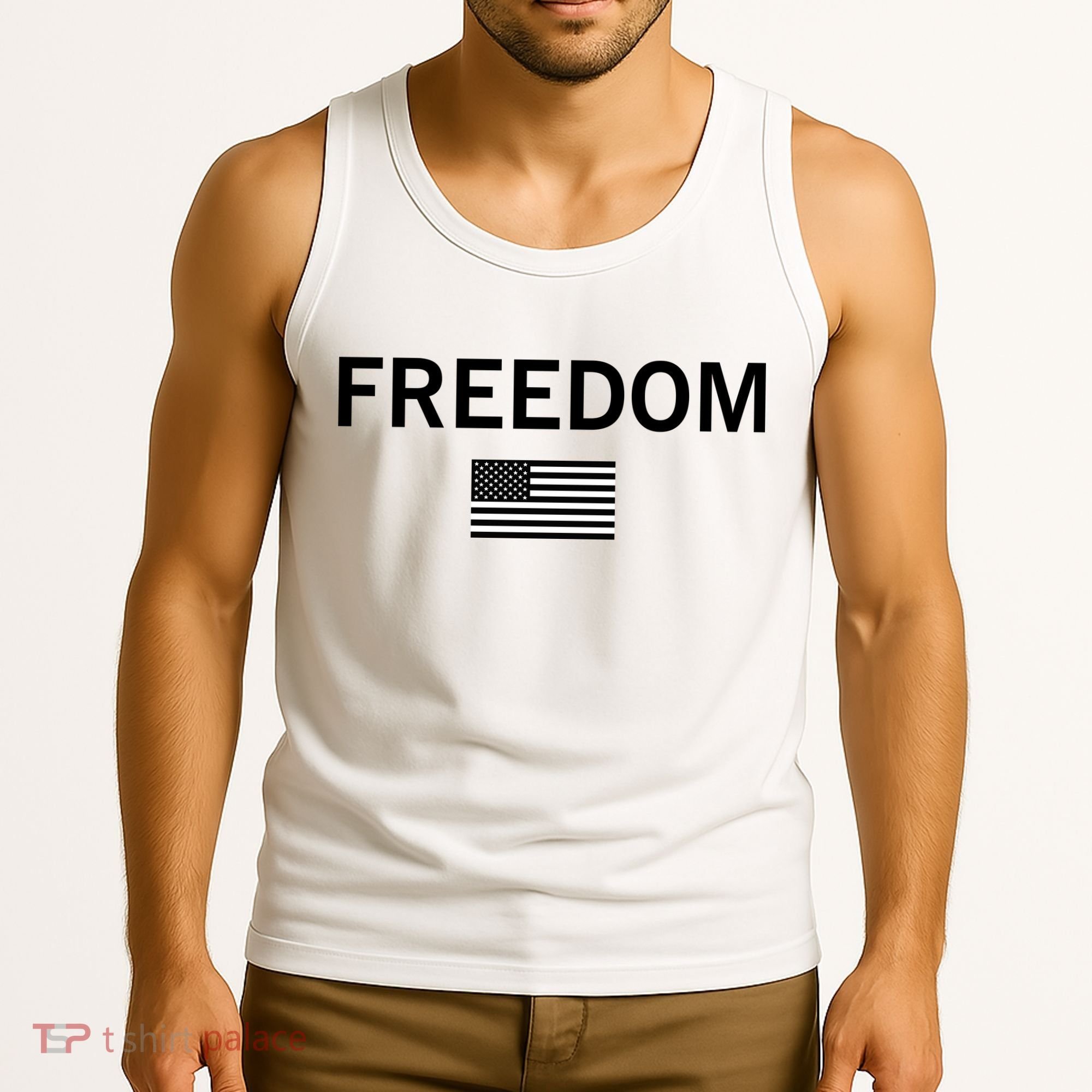 Charlie Kirk Freedom Tank Top