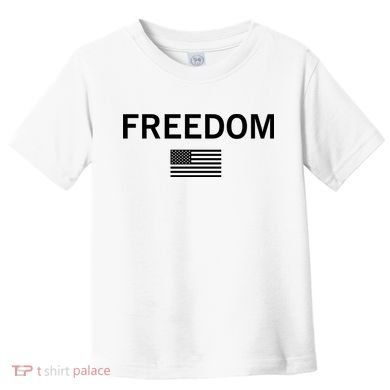 Charlie Kirk Freedom Toddler T-Shirt
