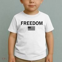 Charlie Kirk Freedom Toddler T-Shirt thumb 2