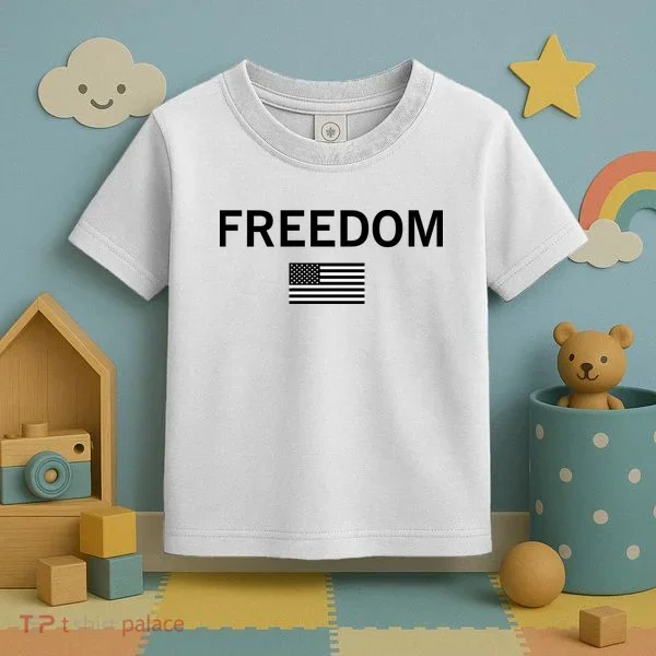 Charlie Kirk Freedom Toddler T-Shirt