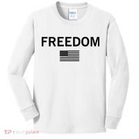 Charlie Kirk Freedom Kids Long Sleeve Shirt thumb 0