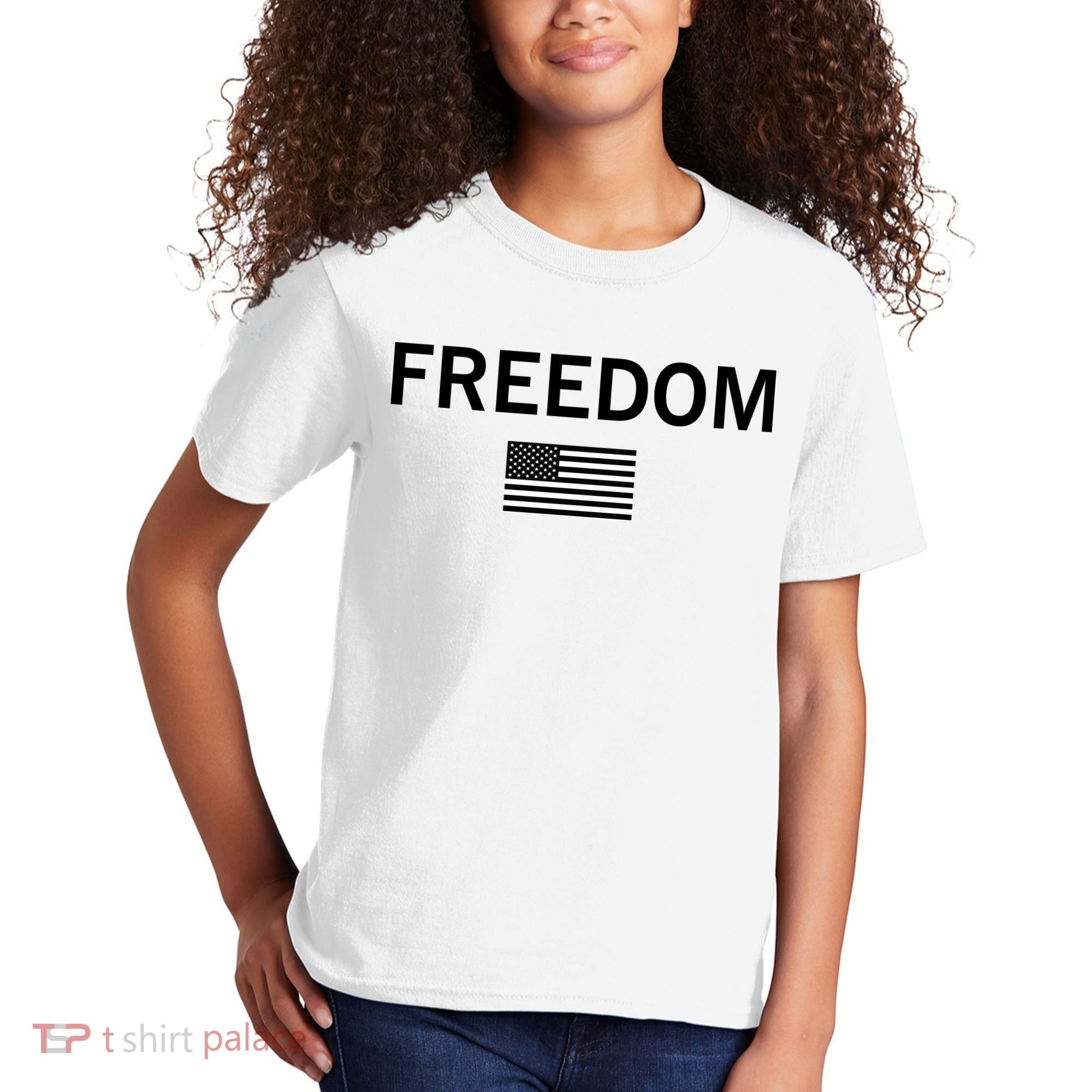 Charlie Kirk Freedom Kids T-Shirt