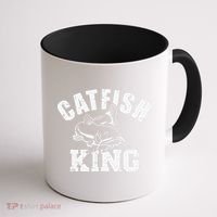 Catfish King Fishing Coffee Mug thumb 1
