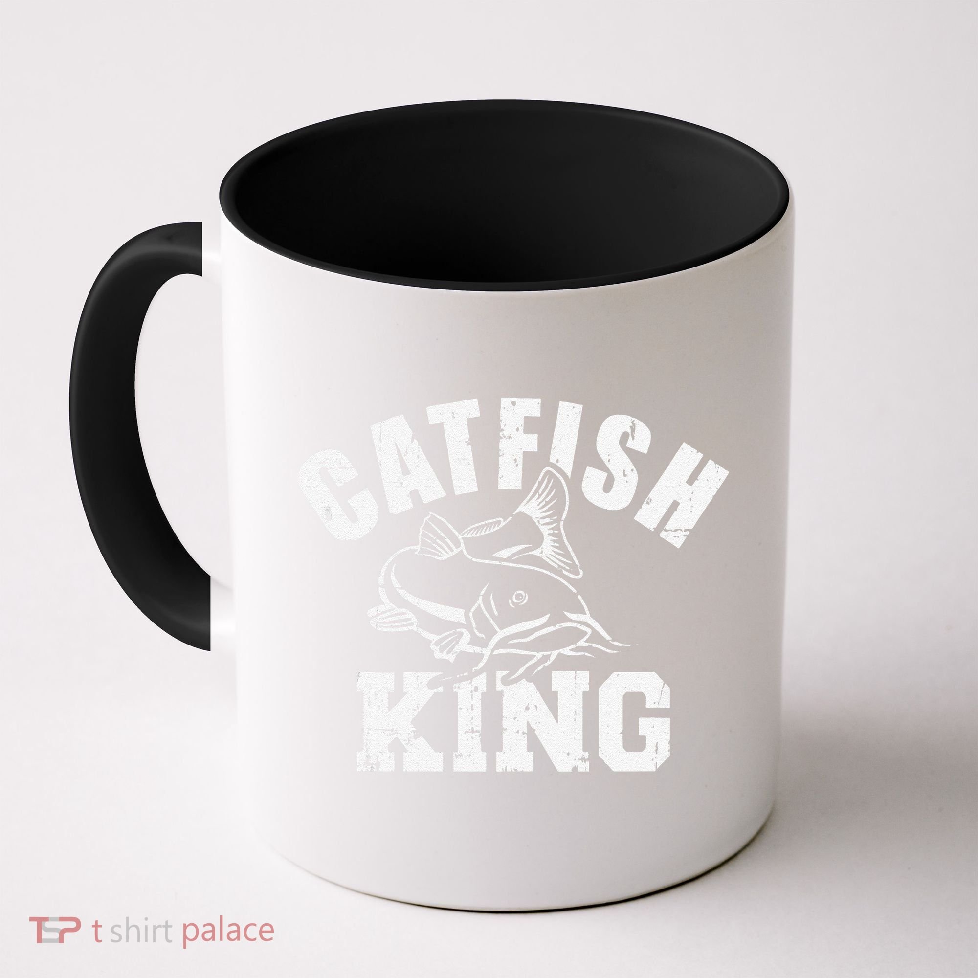Catfish King Fishing Coffee Mug