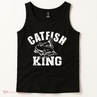 Catfish King Fishing Tank Top thumb 2