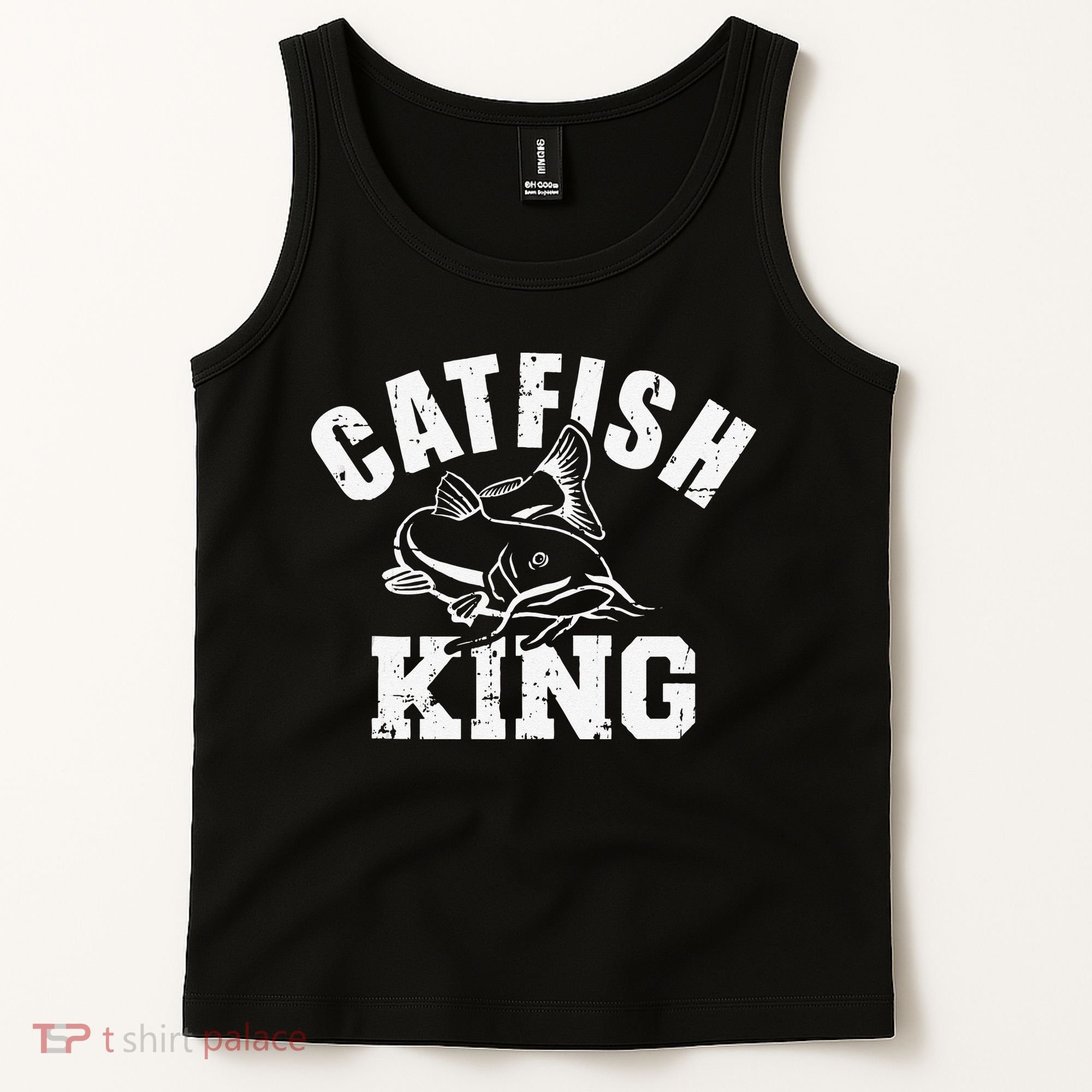 Catfish King Fishing Tank Top