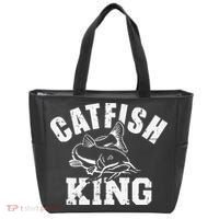 Catfish King Fishing Tote Bag thumb 0