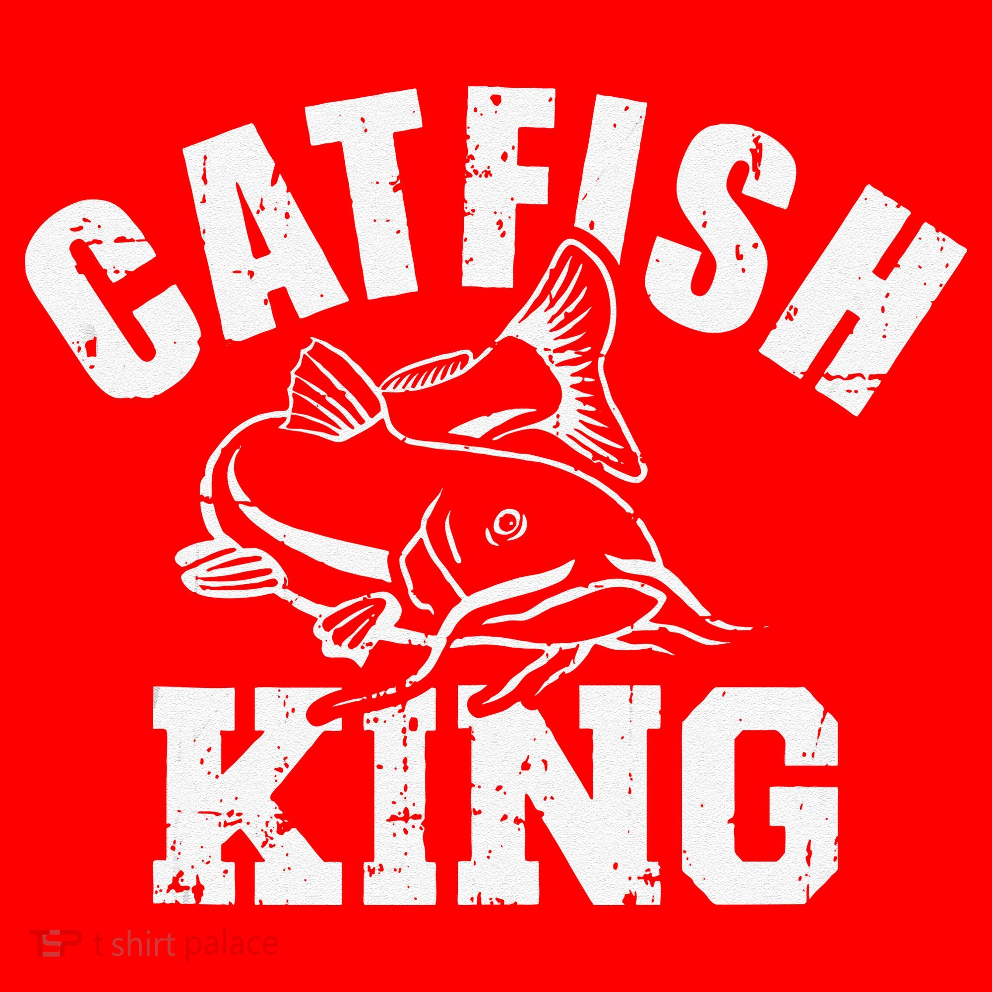 Catfish King Fishing Santa Hat