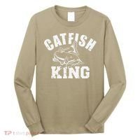 Catfish King Fishing Long Sleeve Shirt thumb 0
