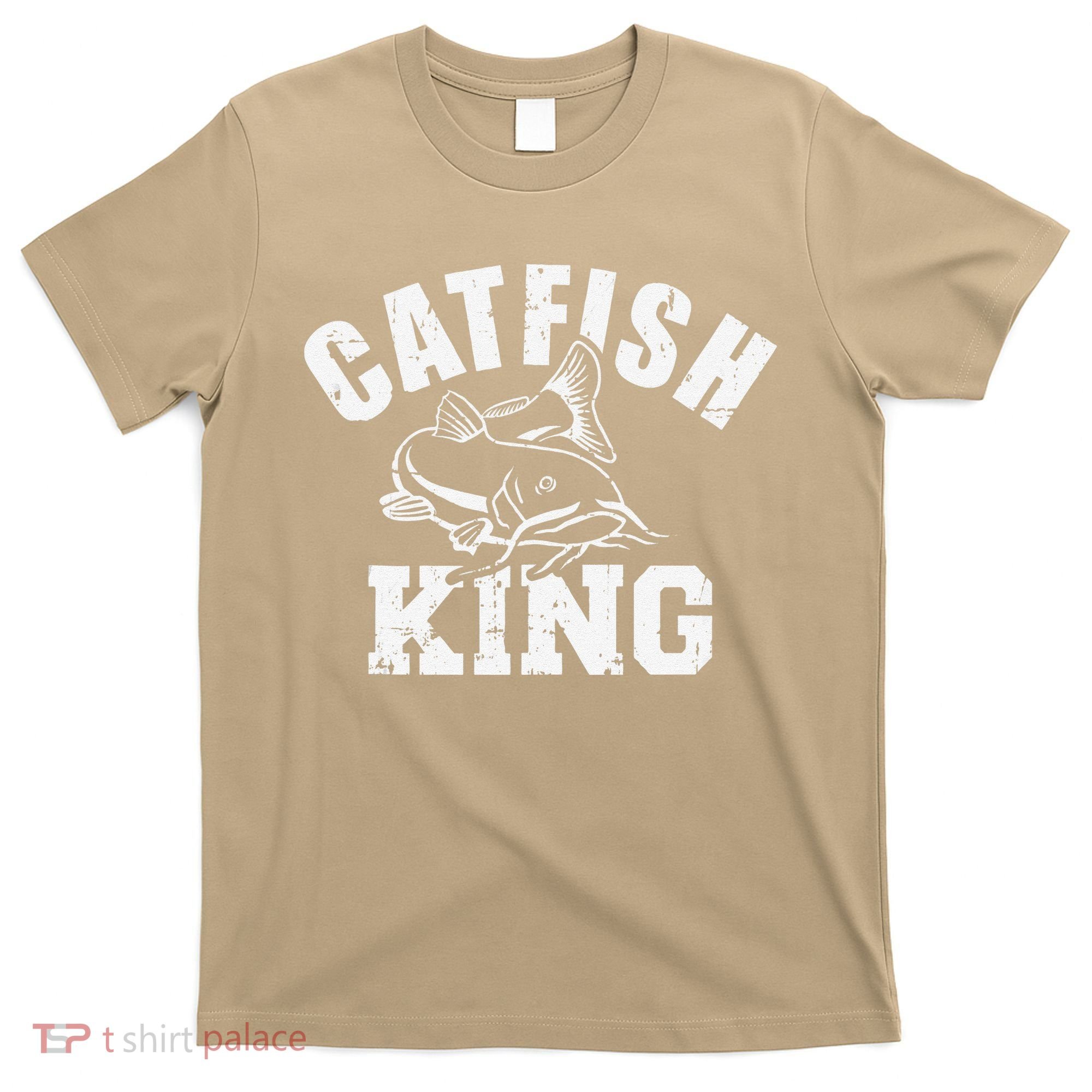 Catfish King Fishing T-Shirt