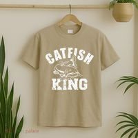 Catfish King Fishing T-Shirt thumb 2
