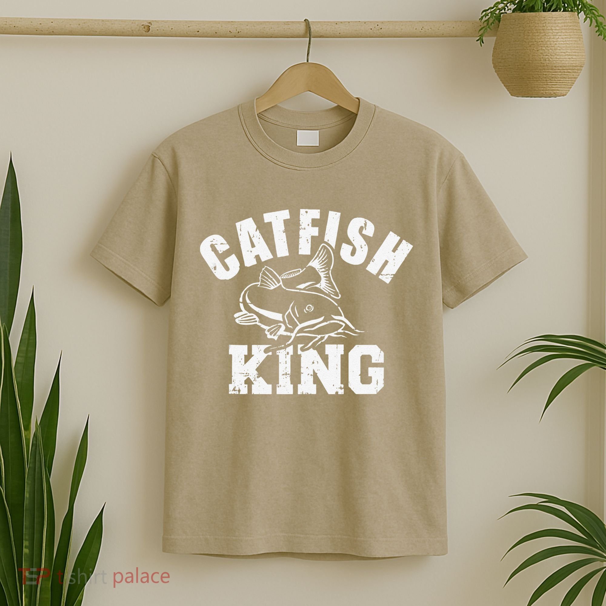 Catfish King Fishing T-Shirt