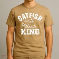 Catfish King Fishing T-Shirt thumb 3