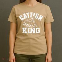 Catfish King Fishing T-Shirt thumb 4