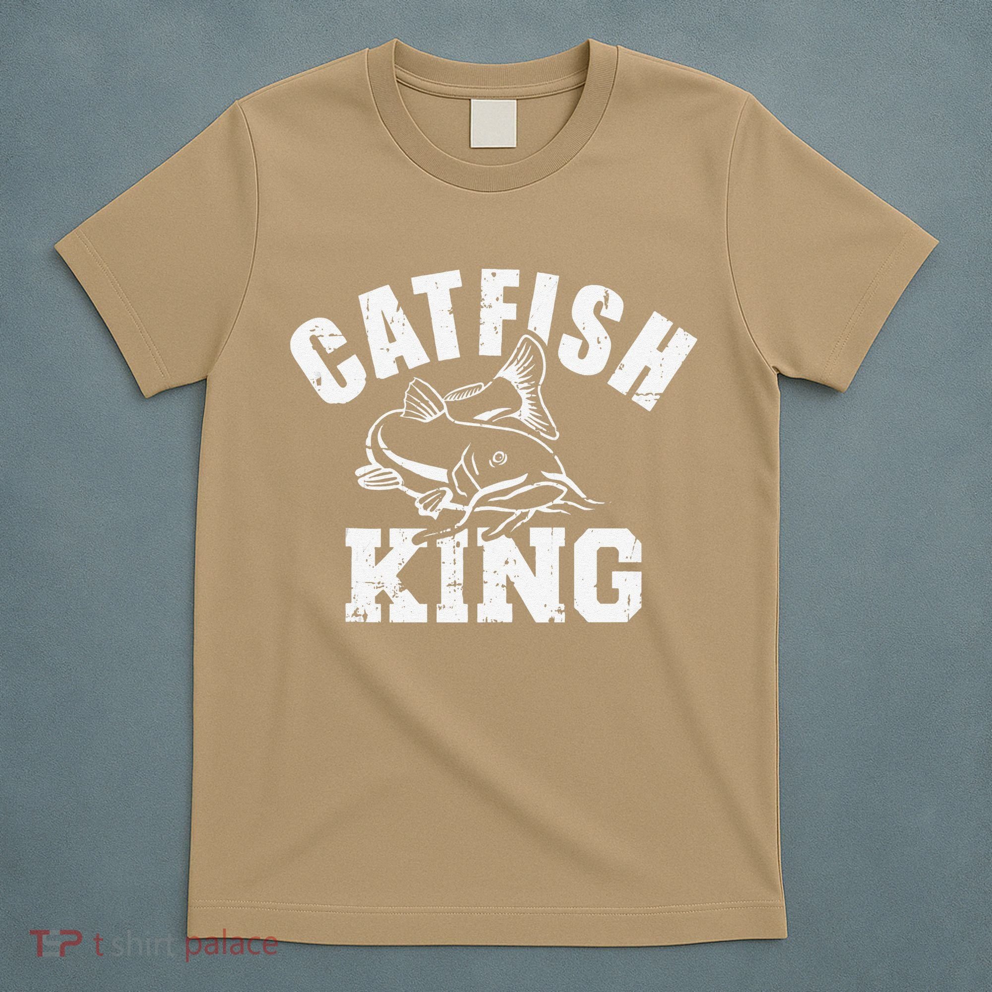 Catfish King Fishing T-Shirt