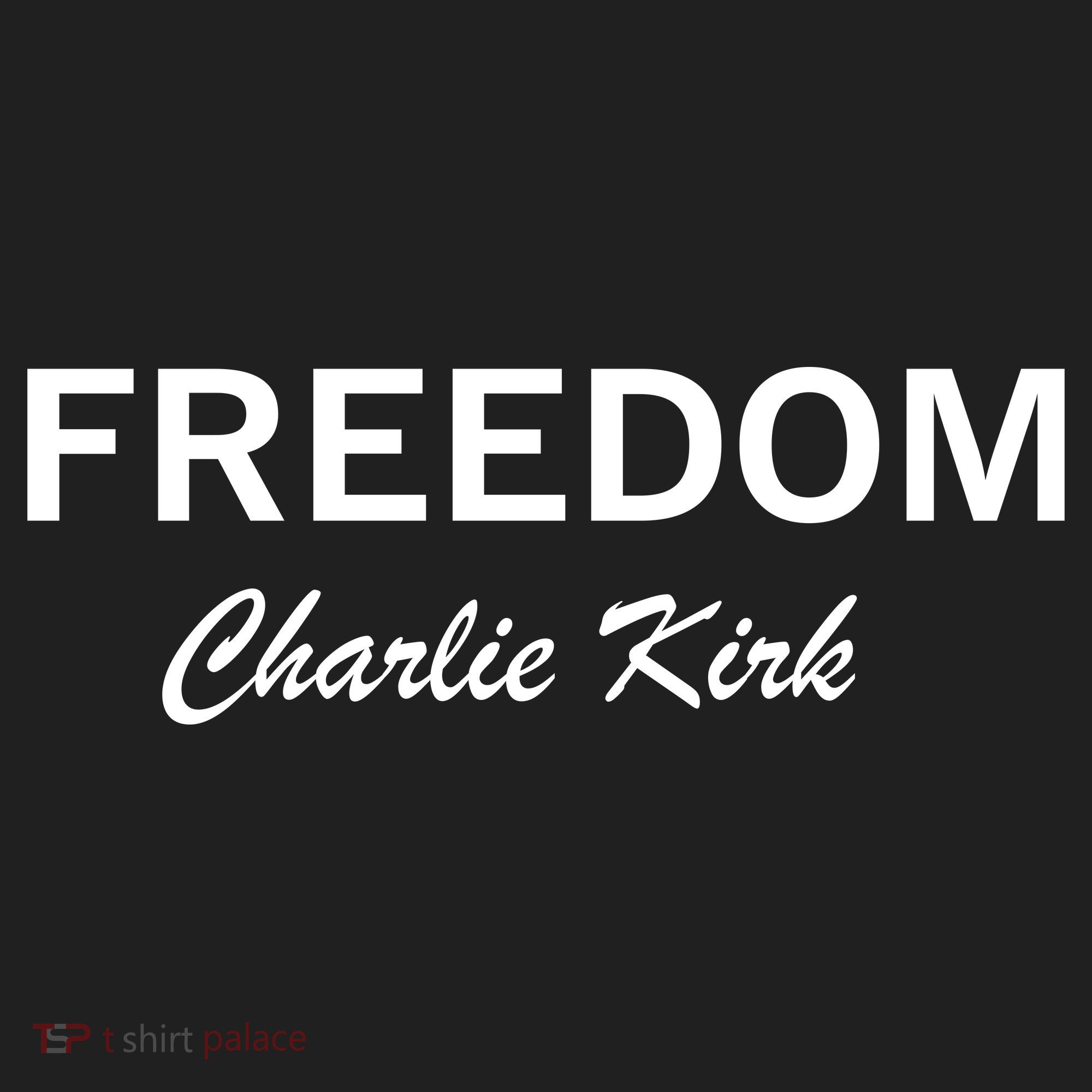 Charlie Kirk Freedom Memorial Support Golf Towel