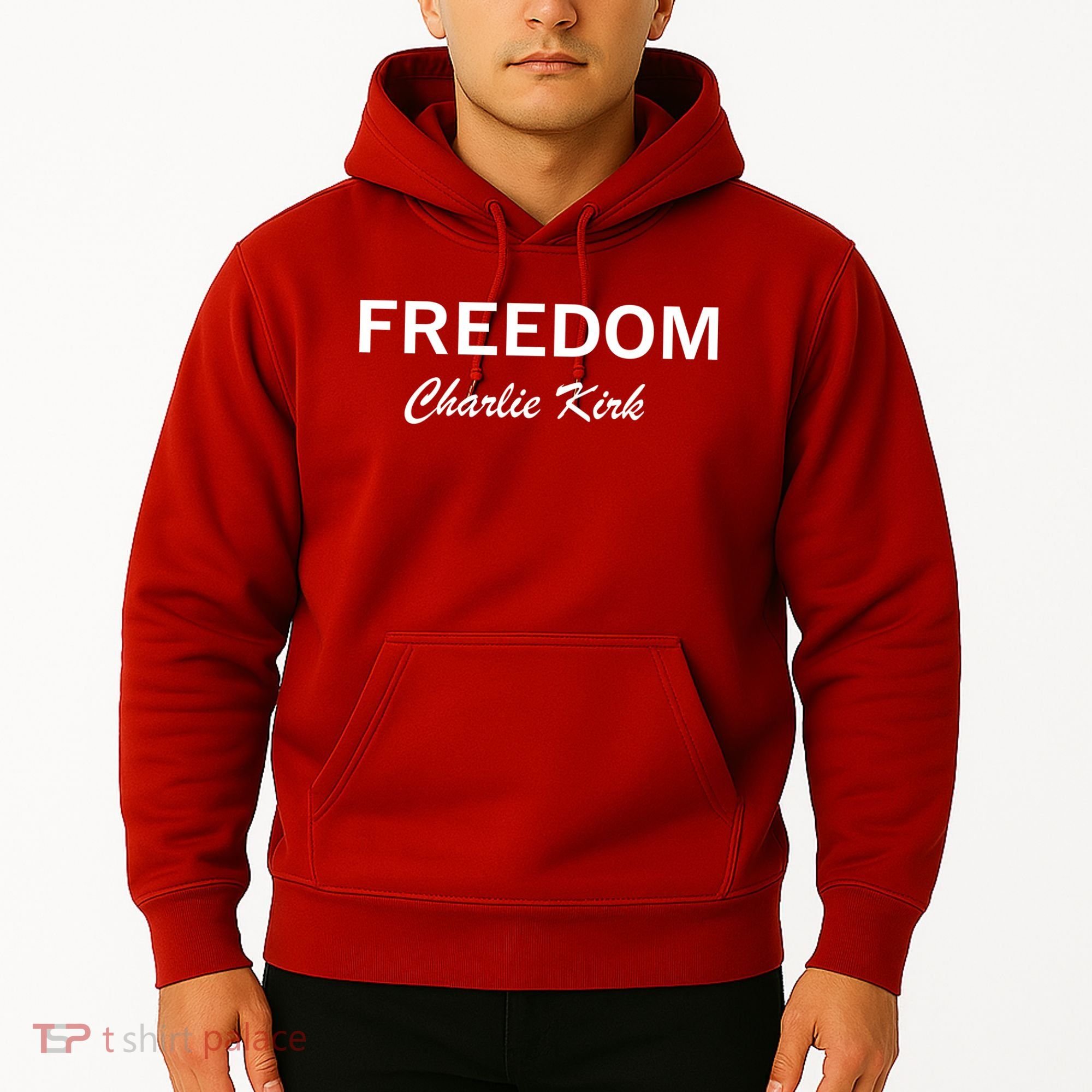 Charlie Kirk Freedom Memorial Support Hoodie