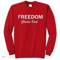 Charlie Kirk Freedom Memorial Support Sweatshirt thumb 0