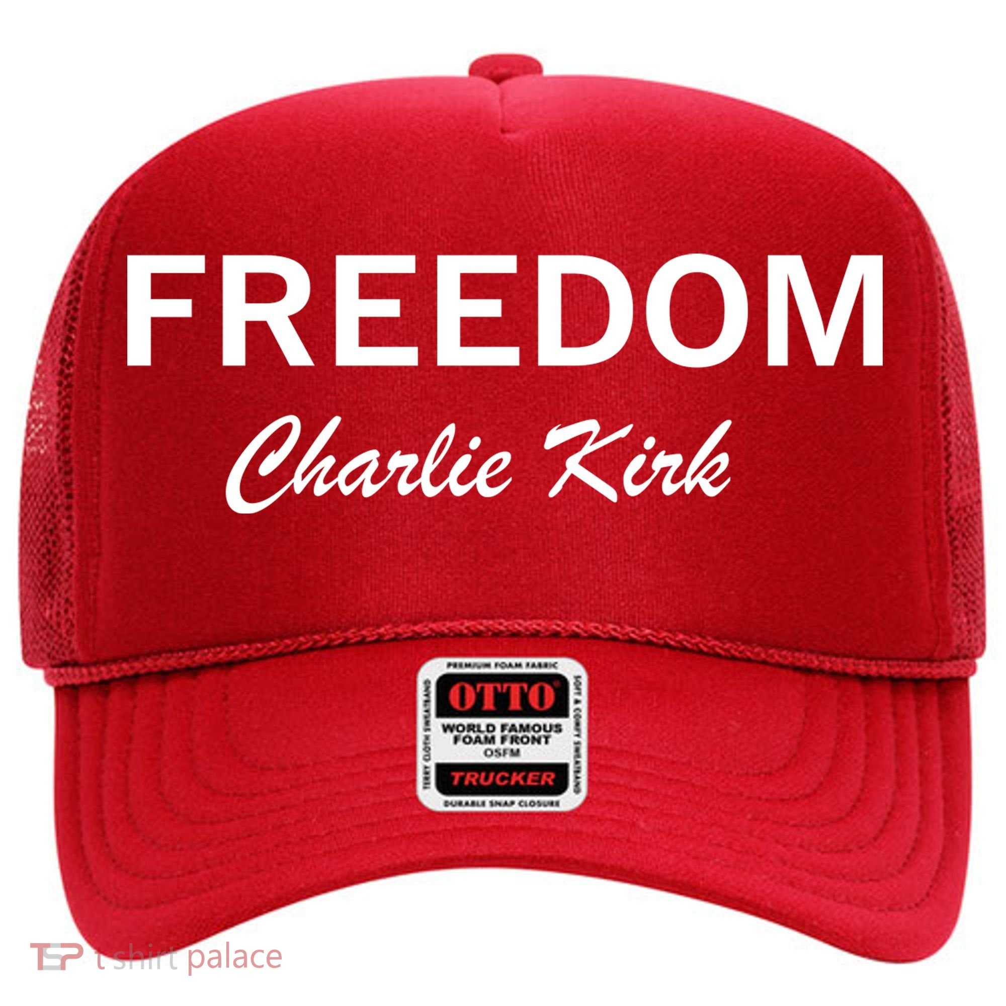 Charlie Kirk Freedom Memorial Support Hat