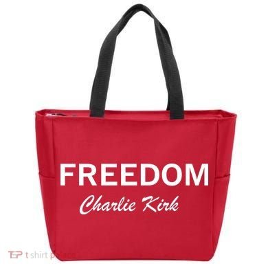 Charlie Kirk Freedom Memorial Support Tote Bag
