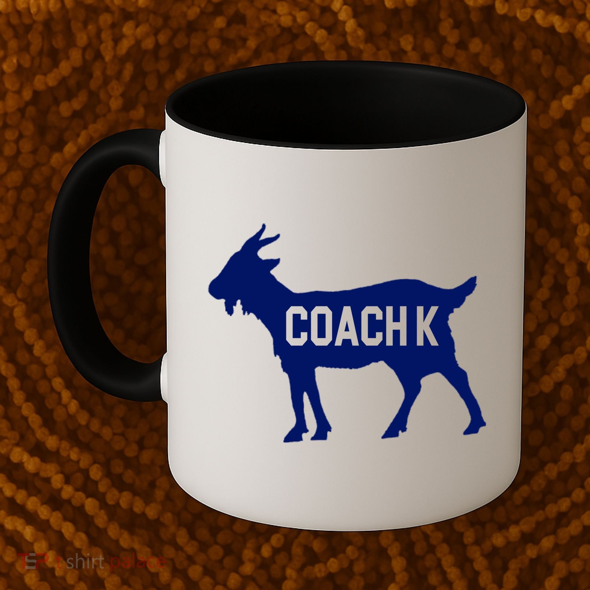 Coach K Goat Coffee Mug