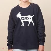 Coach K Goat Women's Sweatshirt thumb 0