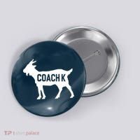 Coach K Goat Button thumb 0