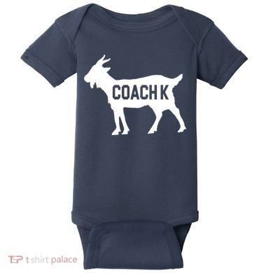 Coach K Goat Baby Bodysuit