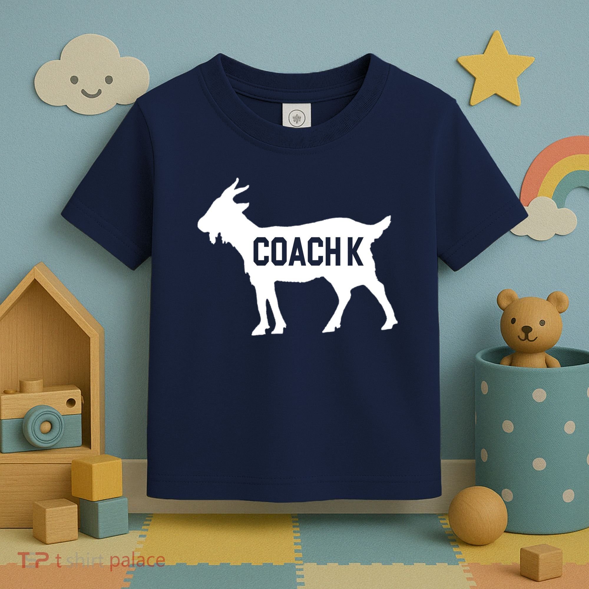 Coach K Goat Toddler T-Shirt