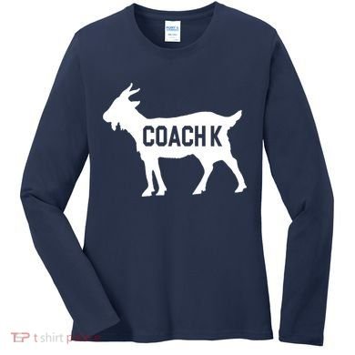 Coach K Goat Women's Long Sleeve Shirt