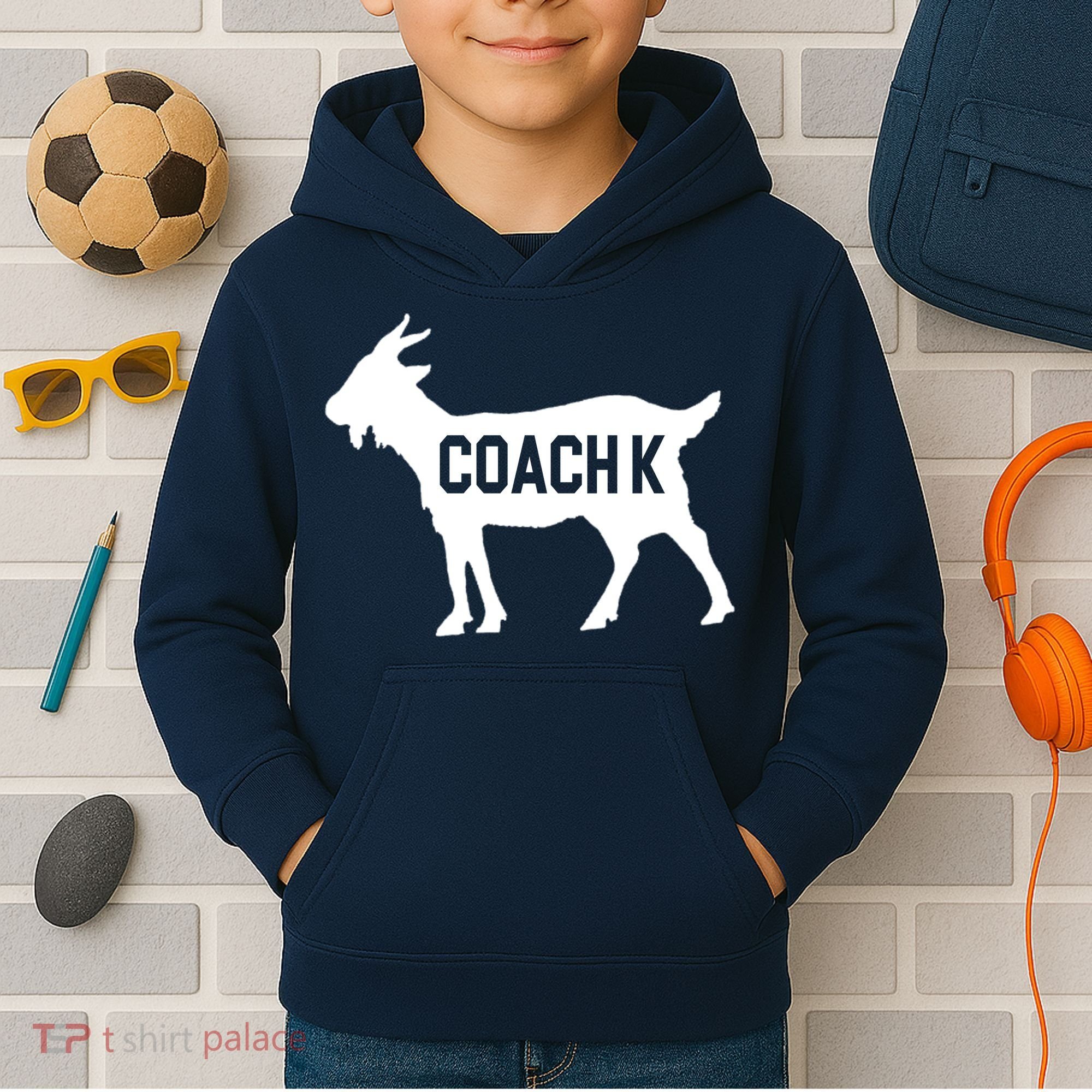 Coach K Goat Kids Hoodie