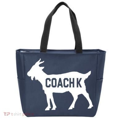 Coach K Goat Tote Bag