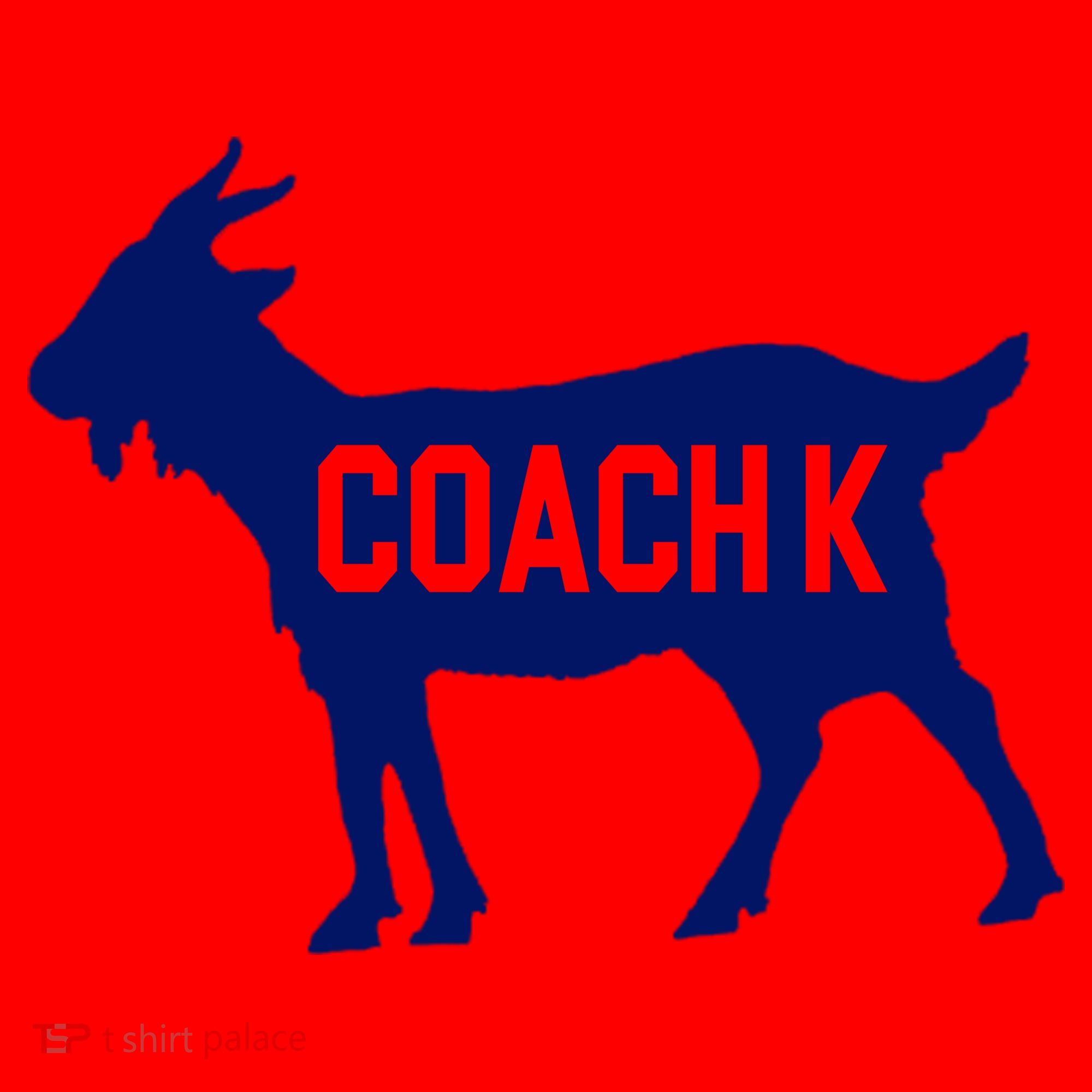 Coach K Goat Santa Hat